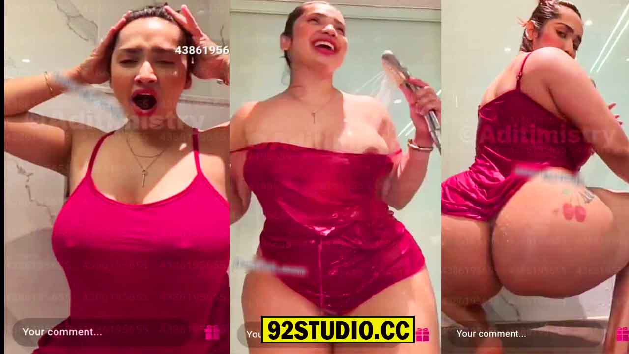 Aditi Mistry Nude Boobs Nipple Slip Hot Live Video – P02