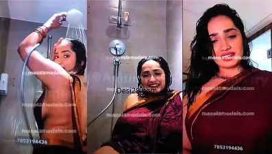 Aditi Mistry Nude A$$ Expose Boobs Nipples in Live Video – P02